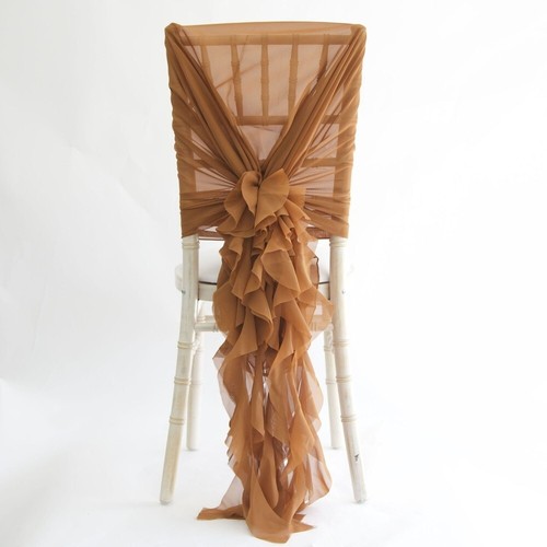 Chair cover wedding - wedding, chiffon