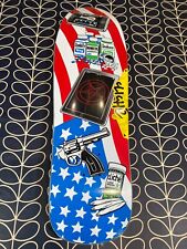 Marc McKee 'American Icons 2' x  Cliché rare screen printed skateboard deck 