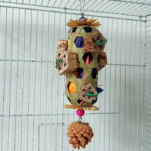 Bird chewing toy - toy, shredding