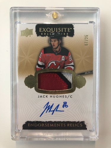 Jack hughes 2023 exquisite - 2023,