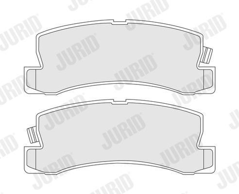 Jurid 572188j brake pad - jurid,