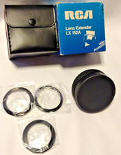 Vtg New Old Stock Set RCA Lens