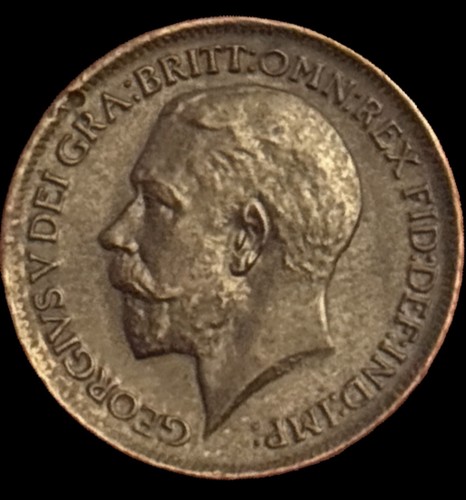 1913 king george farthing - george,