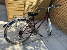 Raleigh Black Sports Step Through Model Bike In Black