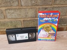 RAINBOW ZIPPY SETS THEM UP !, VHS FILM/ SMALL BOX/ OVER 1  1/2 HOURS/ USED