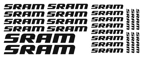 24pc sram vinyl decals - 24pc,