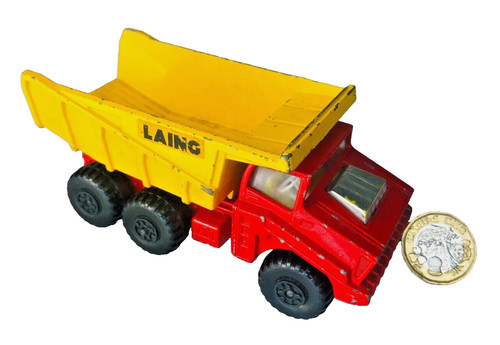 Toy car matchbox - matchbox, tipper
