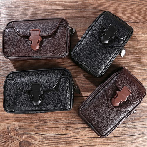 Retro men leather mobile - retro,