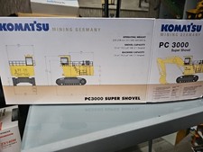 Komatsu pc3000 backhoe diecast - komatsu,