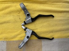 Dia-Compe SS6 Brake Levers Pair Silver Retro Road Touring Bike Vintage Style