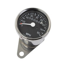 Chrome MPH Speedo 65mm