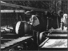 Fort Benning GA 1940s Civilian
