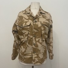 Women’s British Combat Camouflage Jacket Tropical Desert Size 160/88 (5’2/34”)