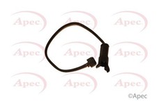 Apec front brake pad - front, warning