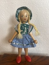Vintage Polish Girl Peg Doll