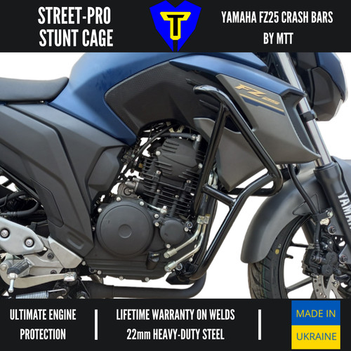 Mtt engine guard crash - engine, bars