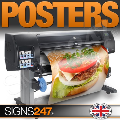 Poster printing matt satin - matt,