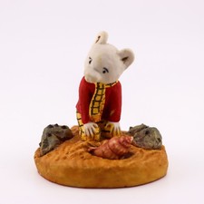 RUPERT BEAR beach figurine