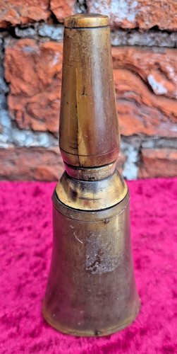 18th century horn powder flask - 18th,