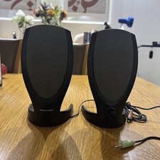 HK206 Harman Kardon Stereo PC Powered Computer Speakers 3.5mm Jack(MR2655)