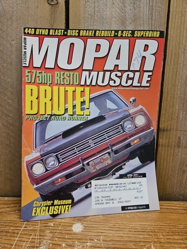 Mopar muscle magazine - mopar,