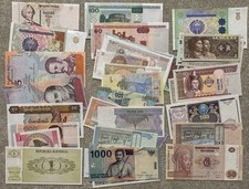 Job lot 40 banknotes - job,