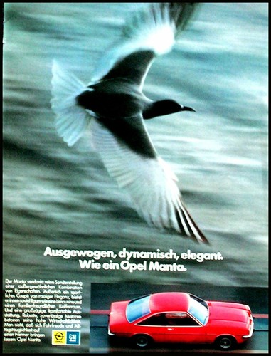 Opel manta e - b, gt/e