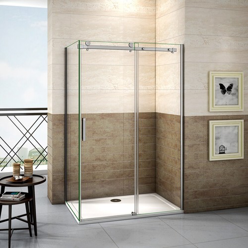 Frameless sliding door shower - sliding,