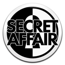 Secret Affair Band Mod Revival Rock Soul 25mm / 1 Inch D Pin Button Badge