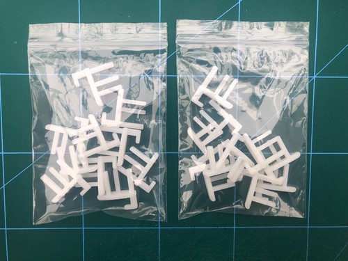 Caravan window blind end - blind, clips