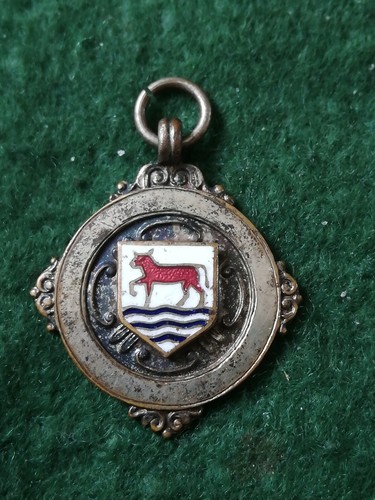 Old oxford medal - old, chain