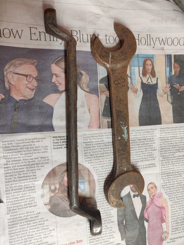 Vintage snail brand spanners - vintage,