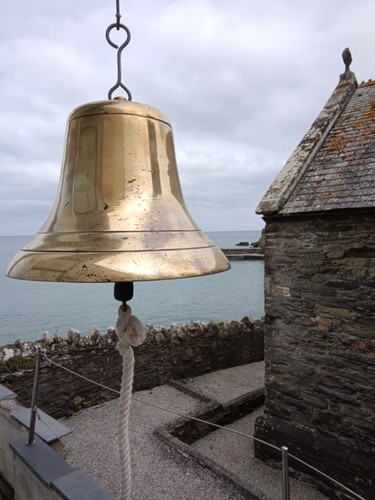 Antique ships bell large - ships,