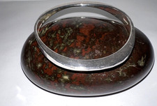 Vintage Norwegian Sterling Silver J.L.M Makers Bangle 40.2 Grams 925s