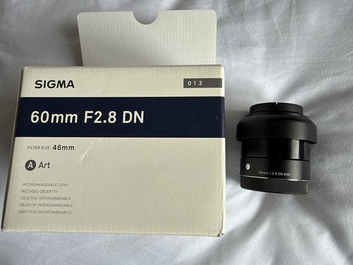 Sigma 60mm dn art - 60mm, lens