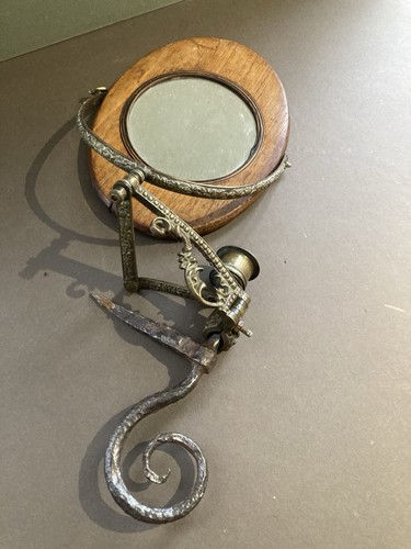 Early oval shaped mirror