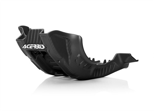 Acerbis black skid - acerbis, plate