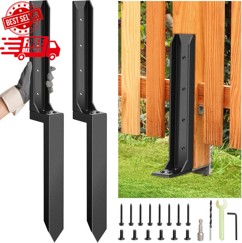 Pcs fence post repair kit - 2,