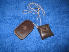 WESTON MASTER V EXPOSURE LIGHT METER, INVERCONE & LEATHER CASES IN WORKING ORDER