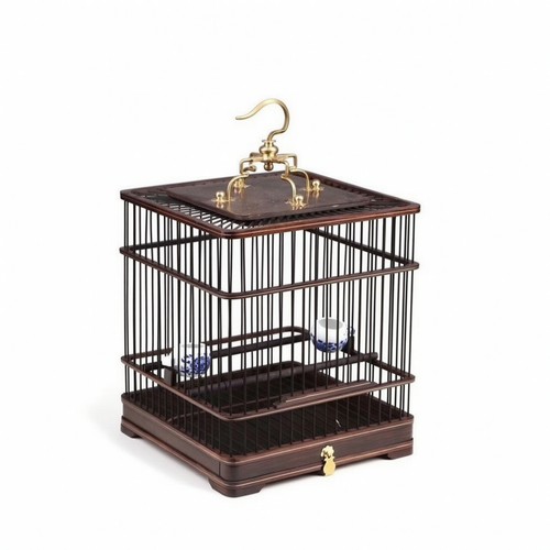 Bird cage with pull - bird,