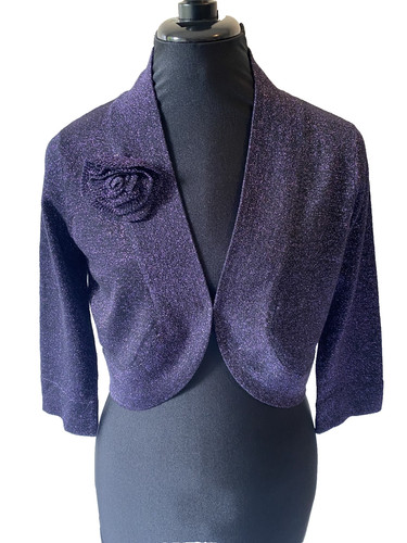 Purple lurex look shiny - lurex,