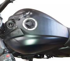 Black Leather Tank Cover For