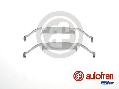 Front brake pad - front, fitting