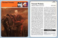 Viscount Wolseley - Warfare - British Heritage Edito-Service SA 1979 Card