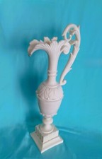 Rare Early 1900s Finely Hand Carved Alabaster Ornamental  Vase