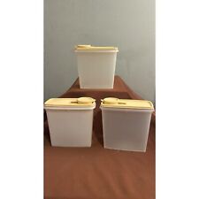 Lot of 3 Tupperware 469 Cereal