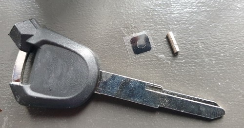 Blank key for honda - blank, 125