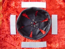 WW1 inner cap + wafers helmet Adrian m1915 French helmet size 58