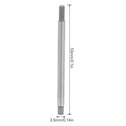 Steel rear shock shaft for - shock,