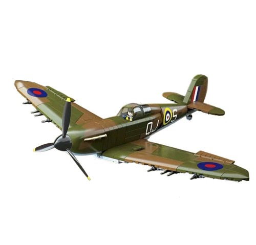682pcs spitfire brick model - spitfire,